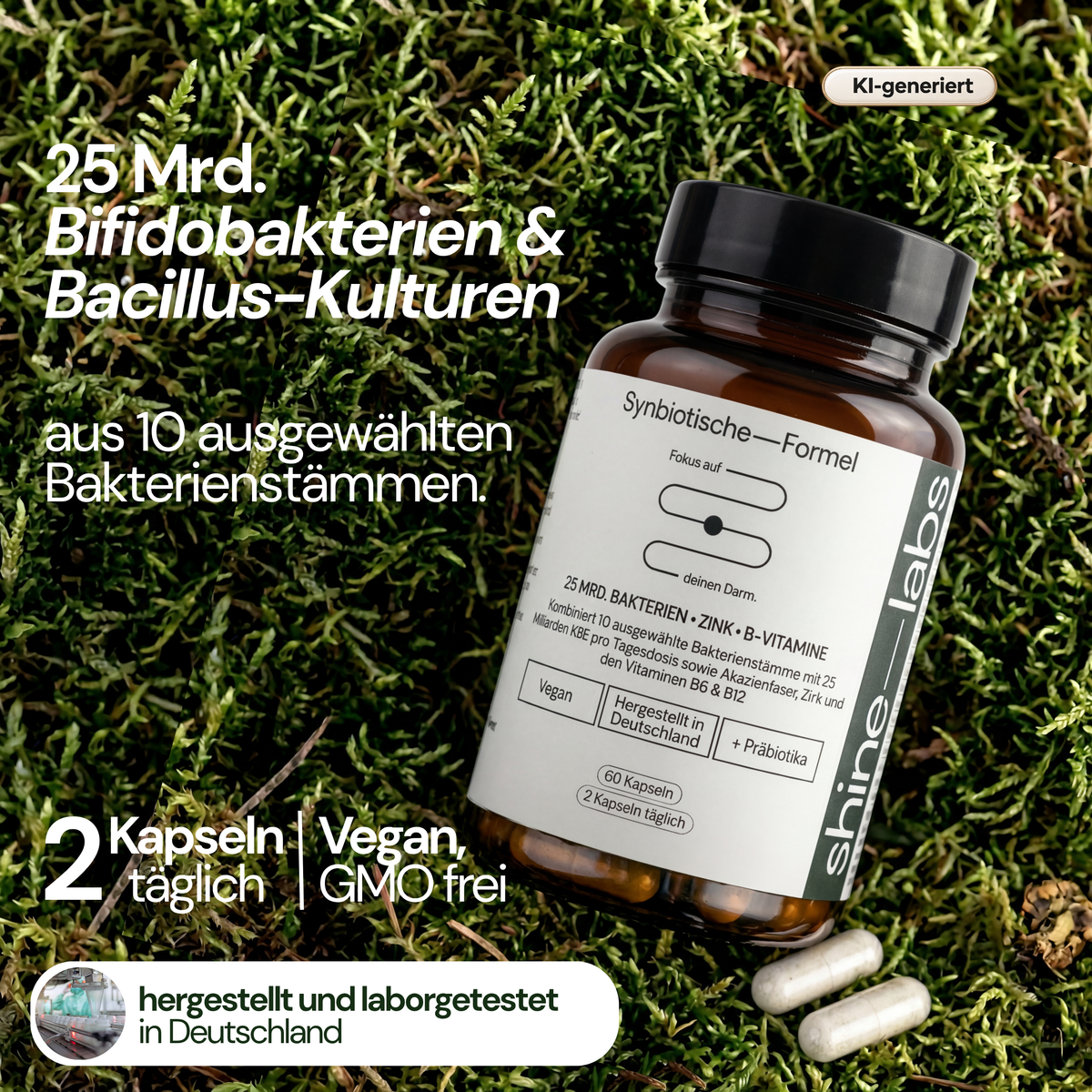 Synbiotische-Formel - Mehr als nur ein Probiotika