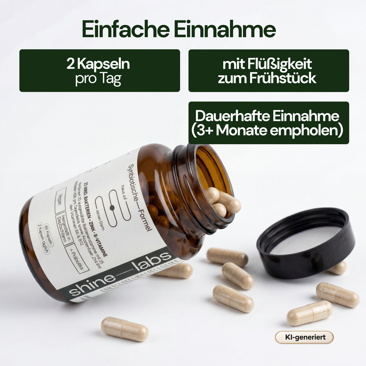 Synbiotische-Formel - Mehr als nur ein Probiotika